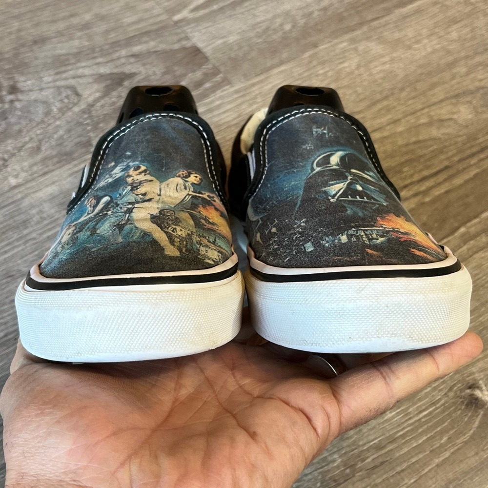 Vans x Star Wars A New Hope Movie Poster Sneakers Leia Vadar Skywalker Womens 6 - Picture 7 of 10